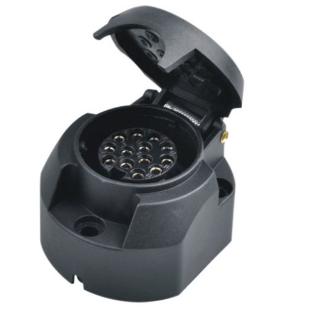 Picture of 13 Pin Plastic Socket With Fog Pin